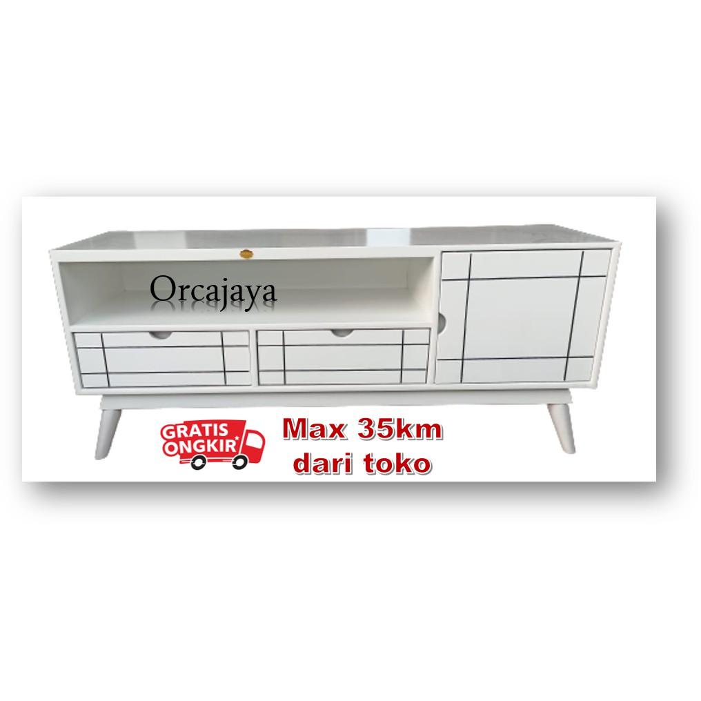 BUFET TV/BUFET PENDEK/BUFET MINIMALIS KLASIK/BUFET RETRO/BUFET PUTIH/BUFET CANTIK/ ORCAJAYA