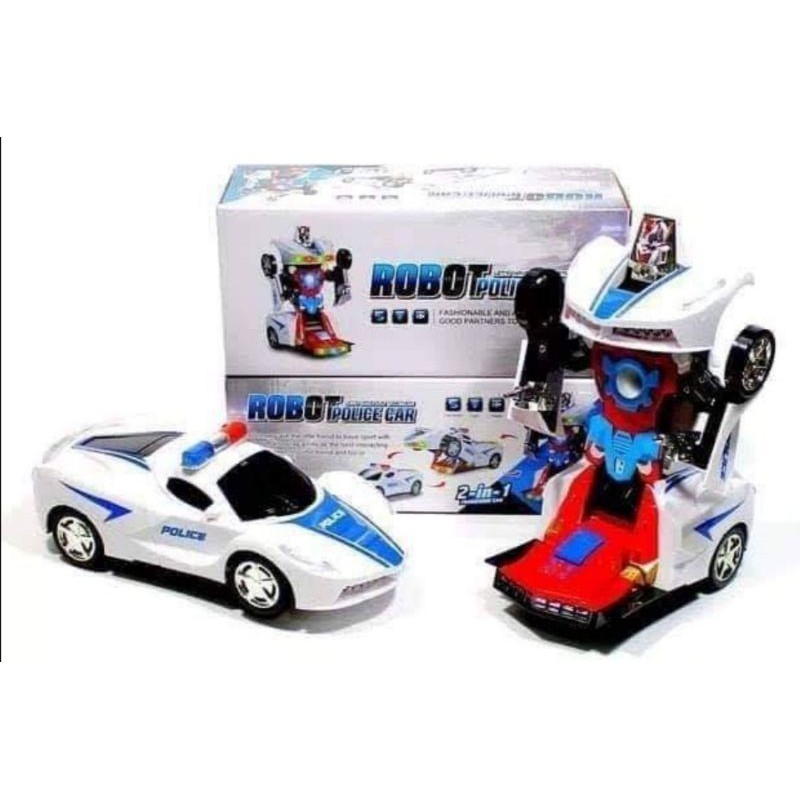 Mobil Robot Polisi Baterai