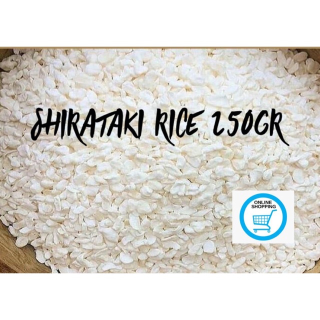 

Ready!! Beras Shirataki / Beras Konyaku / Beras Shirataki Konnyaku rice 250gr