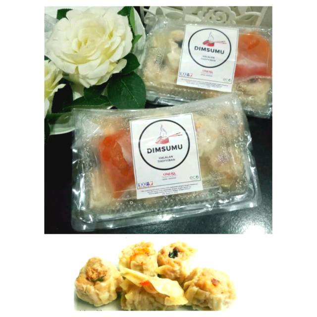 

Dimsum Ayam Froozen Rebus DIMSUMU isi 10ea /pack enak gede halal