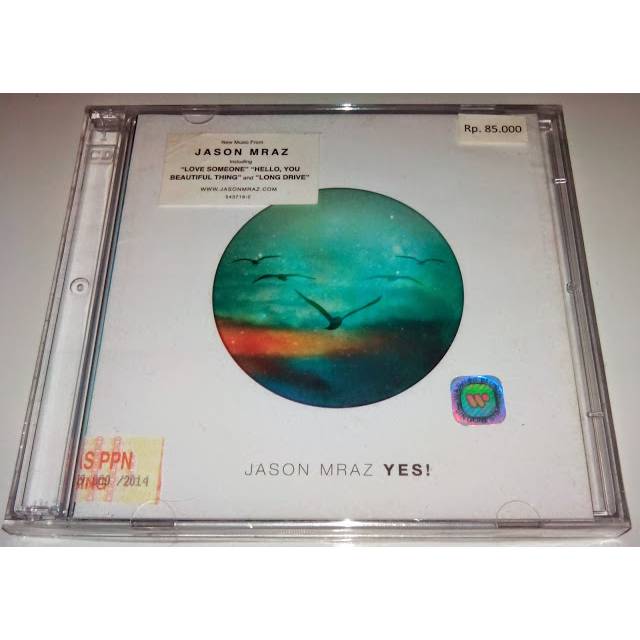 ORIGINAL CD JASON MRAZ - YES