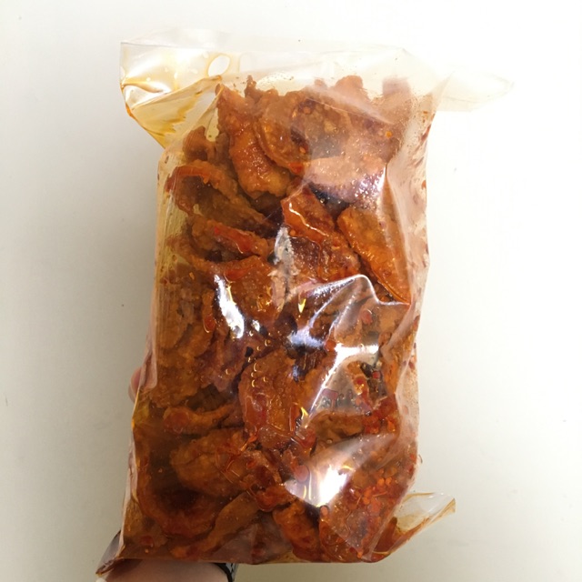 

Kulit Ayam Crispy Cikruh Hot Pedas 500gr