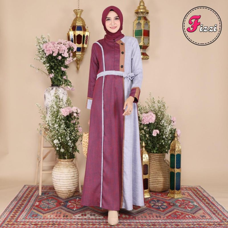 Gamis FIZI Linen part 19.