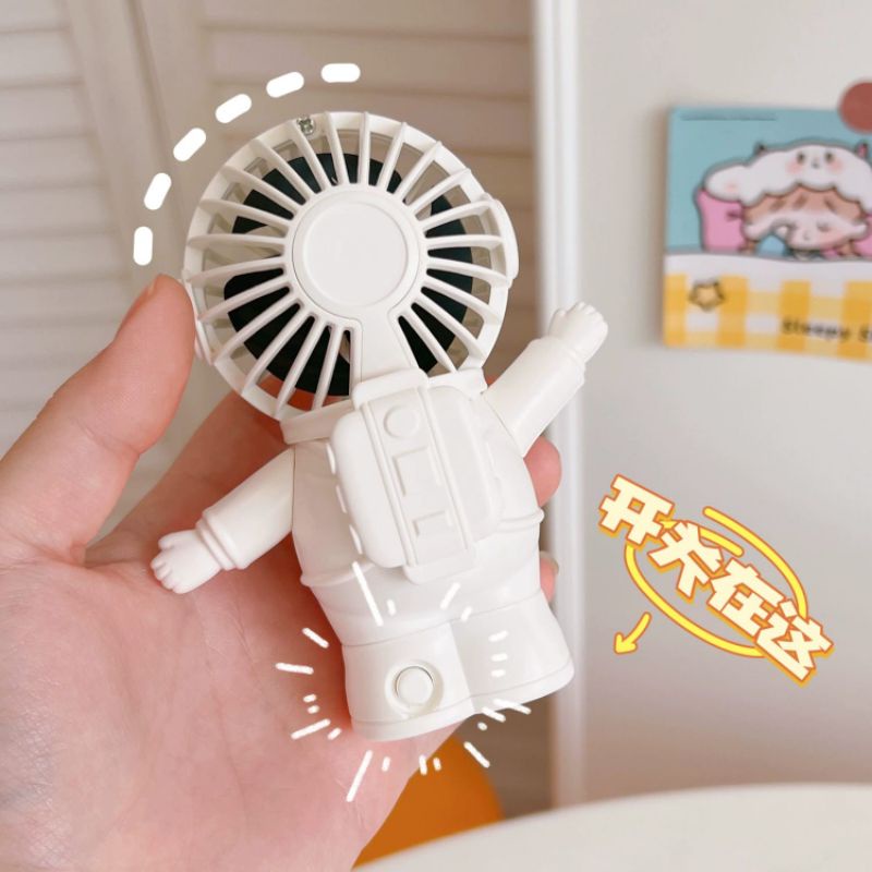 Kipas angin portable karakter astronot cute fan