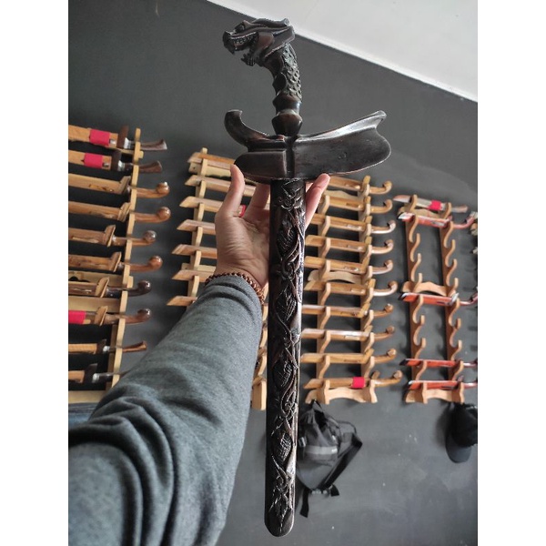 KERIS NOGO UKIR ASLI KINATA SEPUH PAMOR koeksi