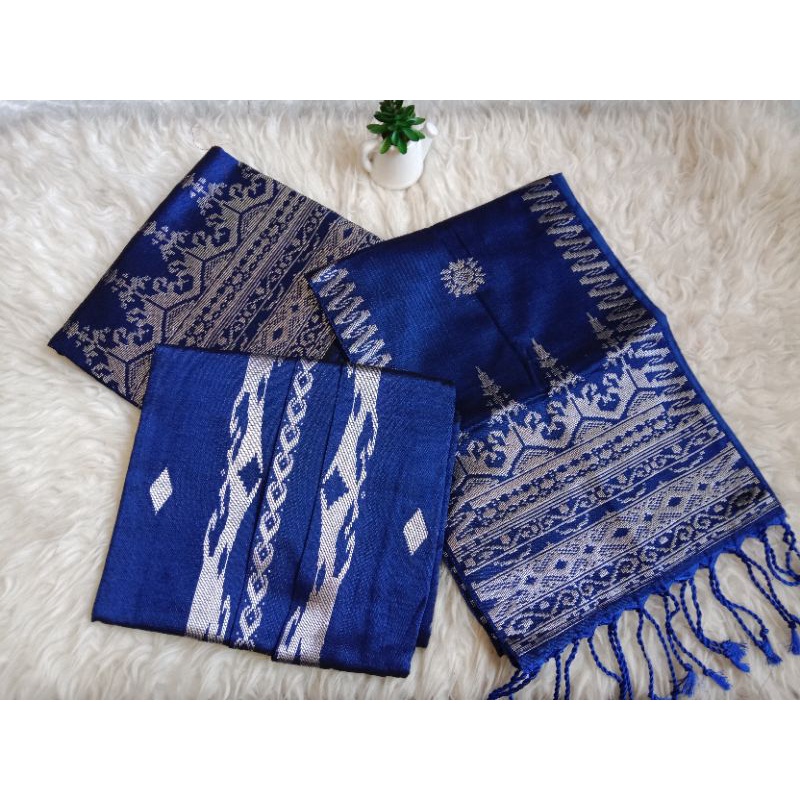 songket silungkang motif borneo