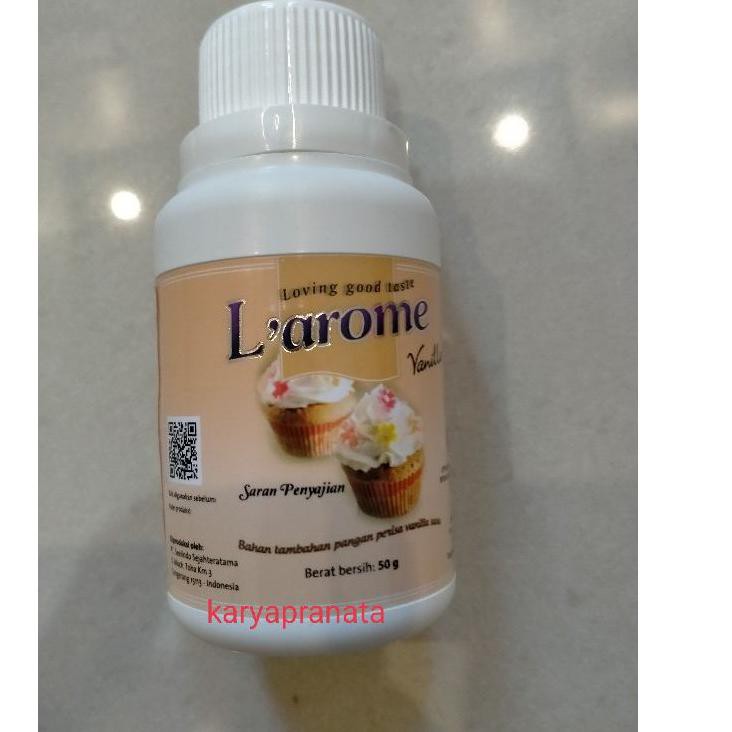 

3KD♖ Larome vanilla milk 50g larome vanilla susu zeelandia Flavour powder FRESHH