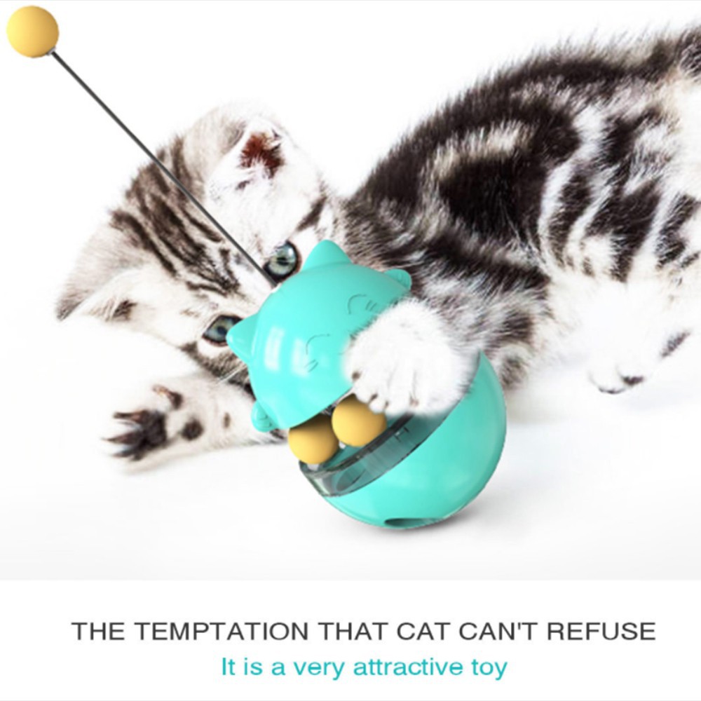 Smart Automatic Cat Toy Interactive Tumbler Funny Cat Ball Funny Cat Stick Funny Feeder Cat Supplies Pet Supplies