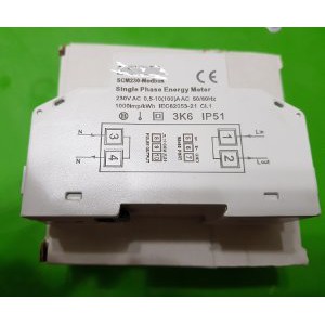 KWH METER DIGITAL SINGLE PHASE 1 PHASE MODBUS RS485 ENERGY METER Terlaris