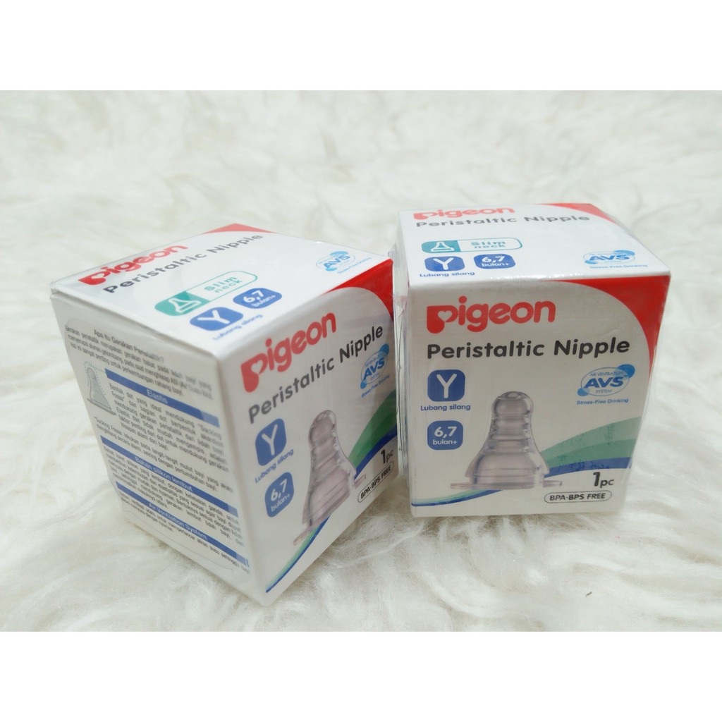 PIGEON MURAH DOT PERISTALTIC / NIPPLE STRETCHABLE SML&amp;Y DOT LEMBUT