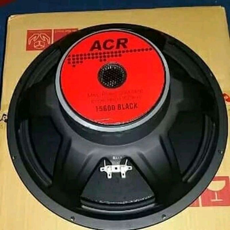 speaker 15 in acr 15600 black original acr