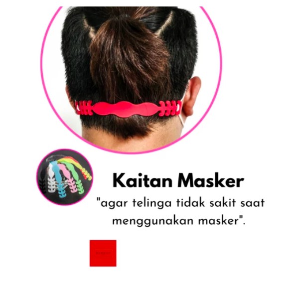Kaitan masker adjuster /masker strap adjuster