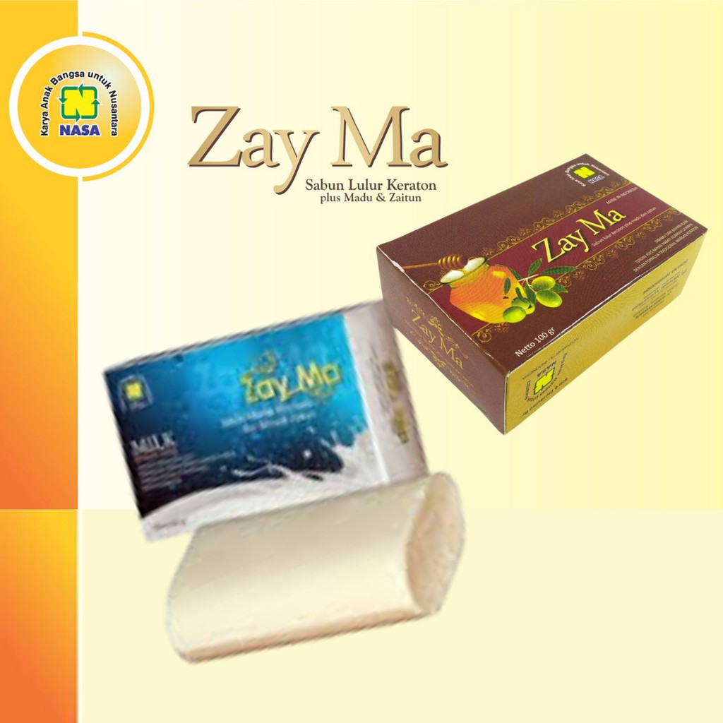 [ZAYMA] Zayma Sabun Mandi Nasa Zayma Nasa (Zayma madu) (Zayma susu)