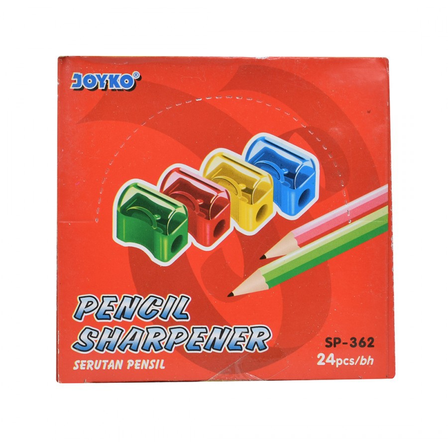 

Rautan Orotan Serutan Peruncing Pensil Joyko SP-362 SP362 Pencil Sharpener Grosir