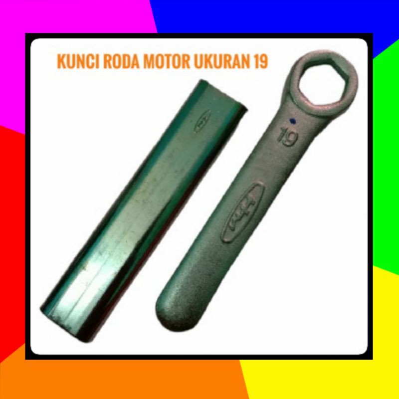 KUNCI RODA MOTOR 19