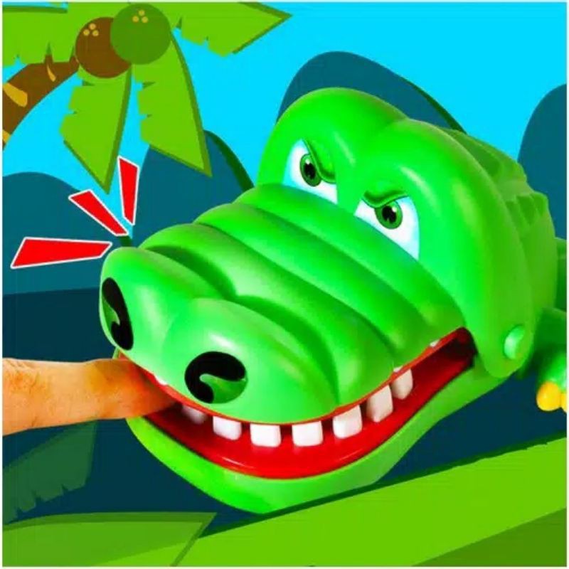 Mainan Buaya Gigit Tangan // Caplok Buaya // Bite The Hand