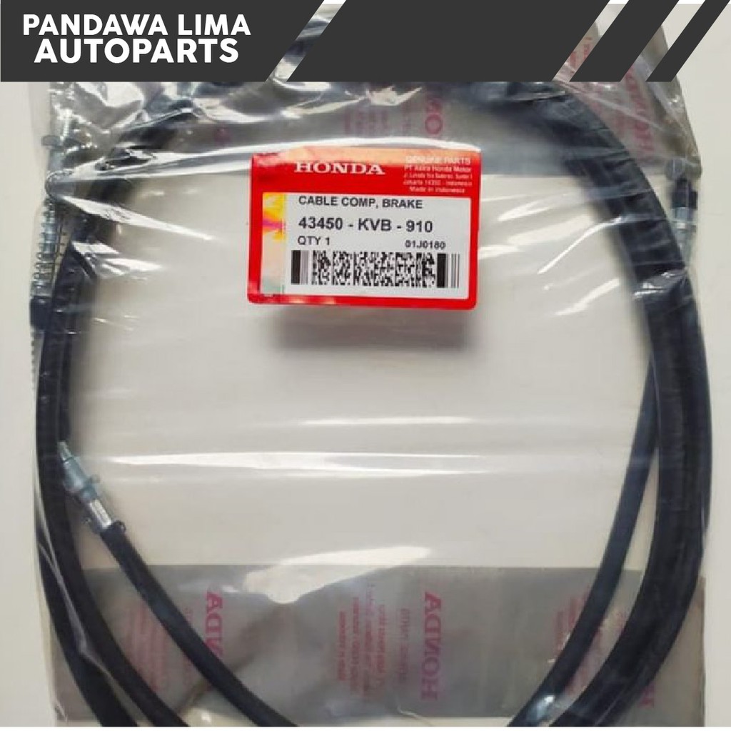KABEL REM BELAKANG HONDA VARIO 110 OLD VARIO THECNO 110 BEAT KARBU ORI