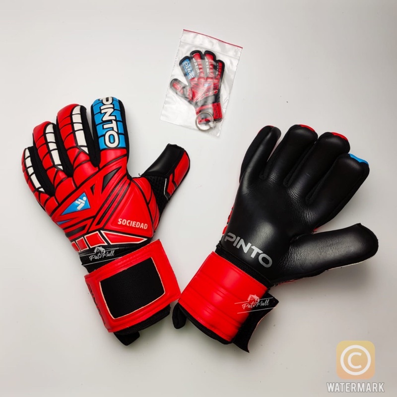 FREE SABLON NAMA SARUNG TANGAN KIPER PINTO SOCIEDAD merah Fingersave