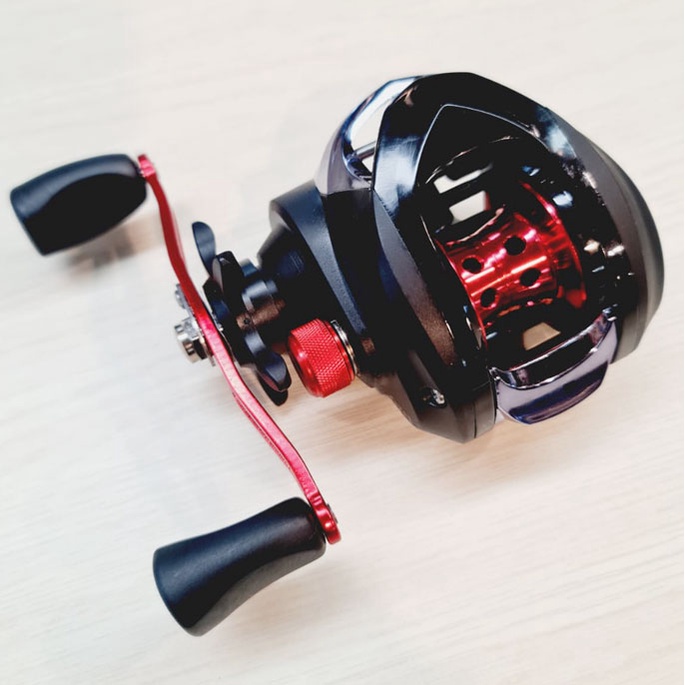 REELSKING GLE201 Reel Pancing Baitcasting 11+1 Ball Bearing 6.3:1 Left Hand