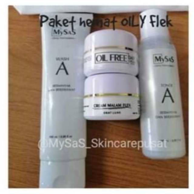PAKET OILY FLEK MYSAS/ PAKET HEMAT OILY FLEK