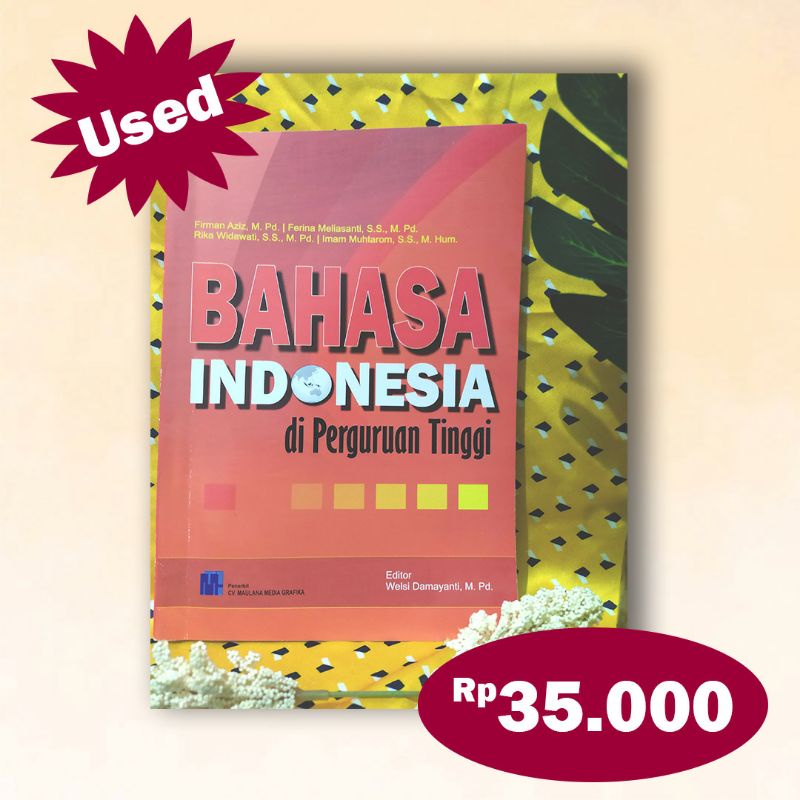 Jual BUKU BAHASA INDONESIA PERGURUAN TINGGI | Shopee Indonesia