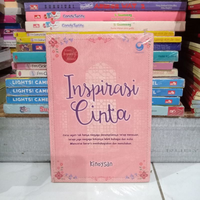 obral buku murah Novel best seller // remaja // wattpad // fantasi // sastra // fiksi // non fiksi part 31-Inspirasi cinta