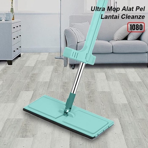 (VCM) Alat Pel Lantai Tarik/Alat Pel Ultra Mop Cleanze Green