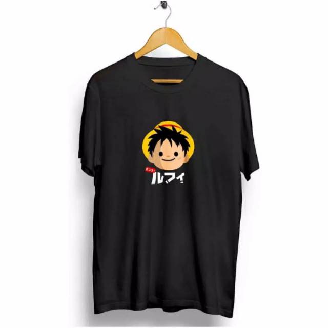 Kaos distro one piece,kaos distro motif