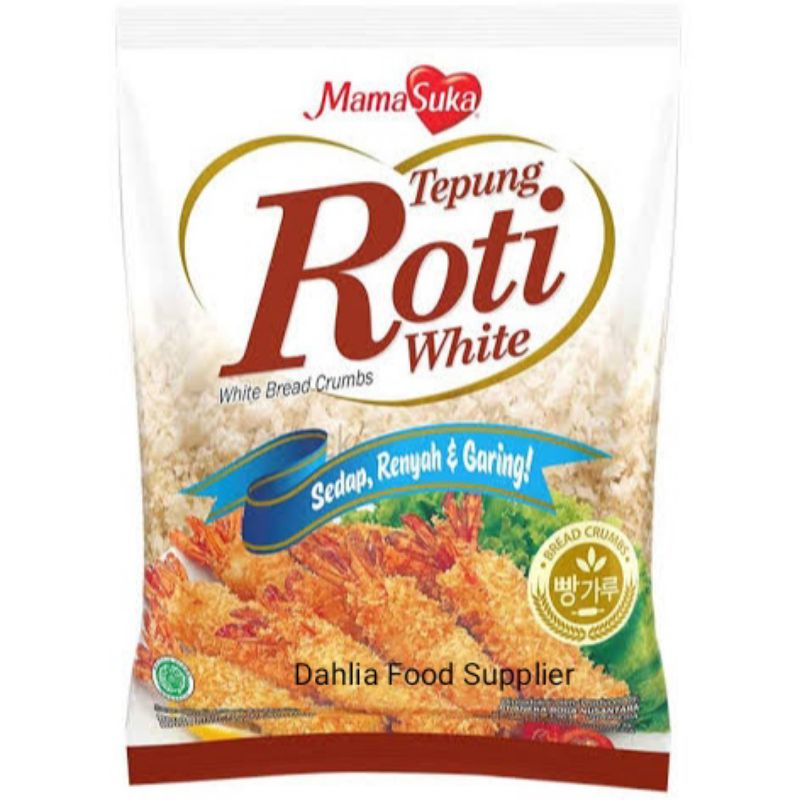 

Tepung Roti Mamasuka 1000gr - tepung roti putih - white bread crumps
