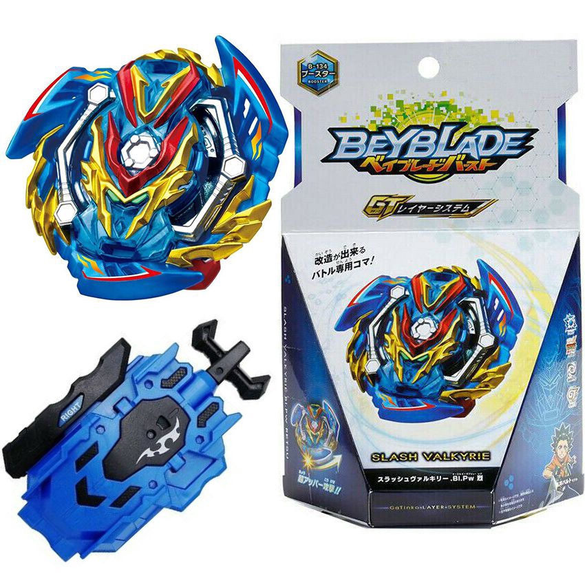 Starter Set b134 Beyblade Burst GT slash Lumia / valtreek Dengan Launcher