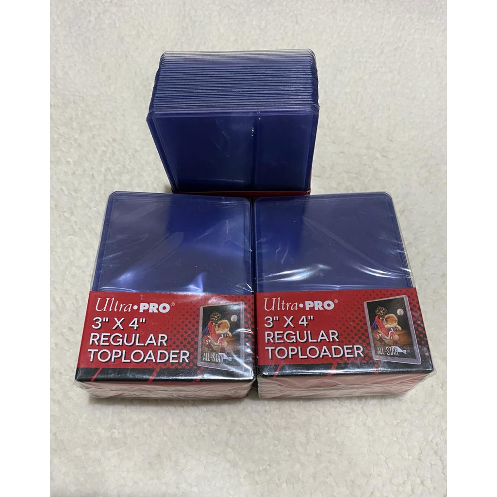 Ultra Pro Reguler Top Loader 3" x 4" Clear TopLoader KPop Photocard Soccer Basketba