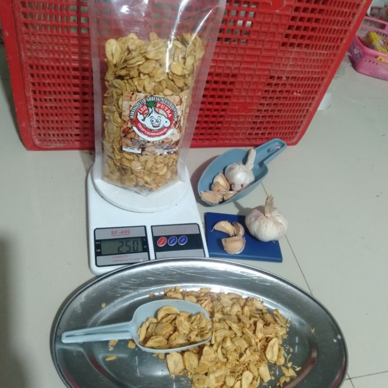 

bawang putih goreng