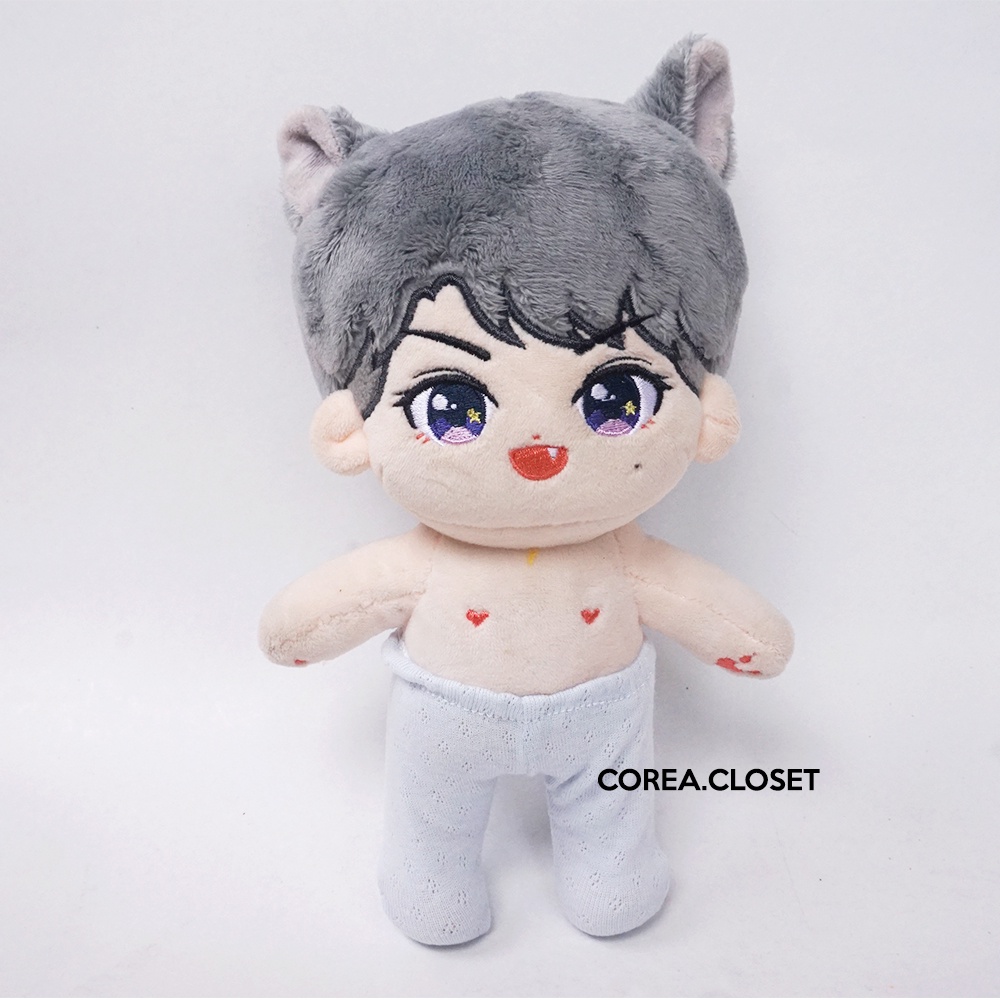 READY STOCK 20cm Skzoo Kpop doll clothes -  Baby Sleepers Pants - Color Baby Blue ( EXO Doll Clothes