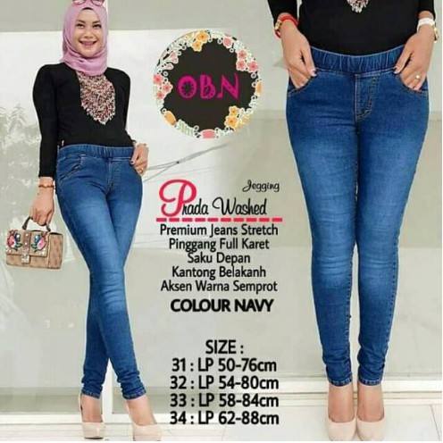 Yessa Celana  Jeans  Wanita Kekinian  Murah Jumbo Skinny 