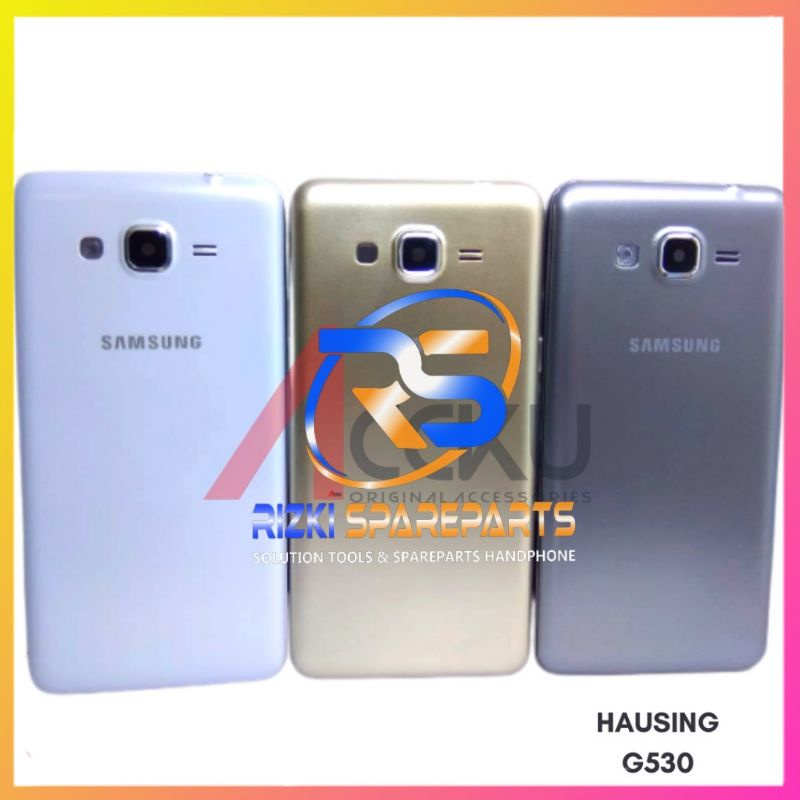 CASING SAMSUNG GALAXY GRAND PRIME - G530 - G530 H HOUSING FULLSET TULANG