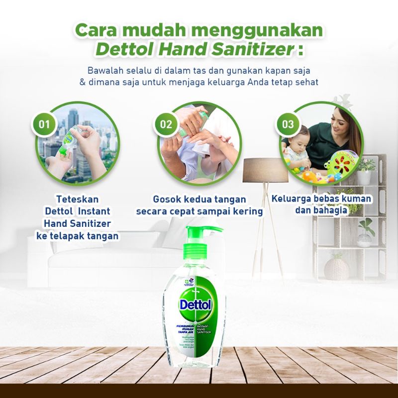 Dettol Hand Sanitizer Original 50 ml