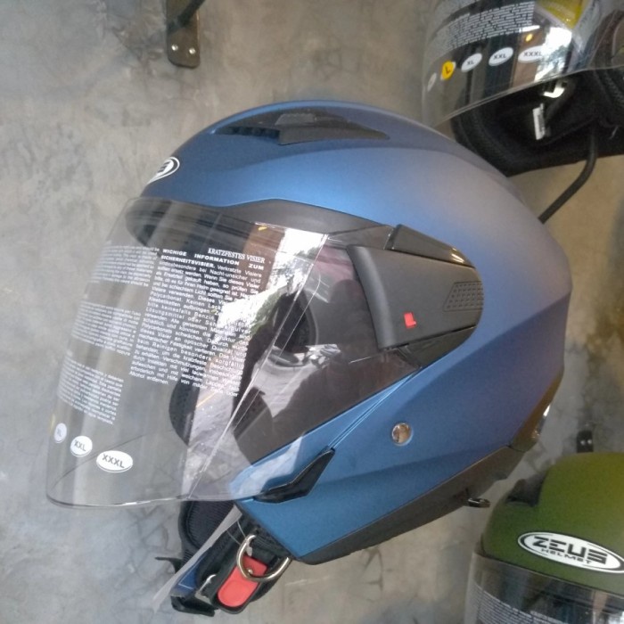 HELM ZEUS ZS611 ZS 611 MATT BLUE