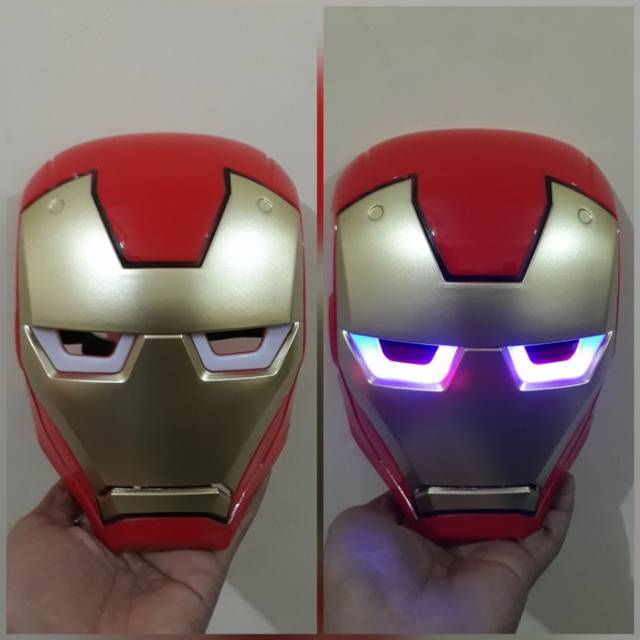 TOPENG IRONMAN ANAK - COSPLAY AVENGERS IRON MAN - MAINAN EDUKATIF