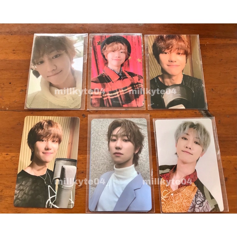 PC PHOTOCARD SEVENTEEN THE8/MINGHAO SEMICOLON AN ODE GOMAGZ INCOMPLETE