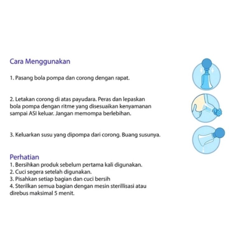 Babysafe Breast Milk Reliever/pompa asi BPM06