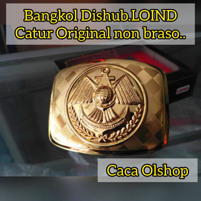 Bangkol Dishub LOIND Catur Kepala Kopel Original non braso