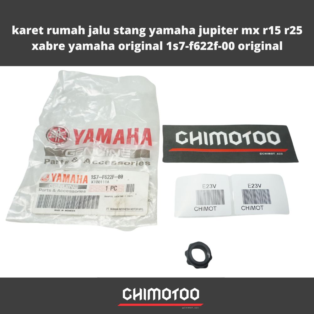 Karet Rumah Jalu Stang Yamaha Jupiter Mx R15 R25 Xabre Original 1s7-f622f-00