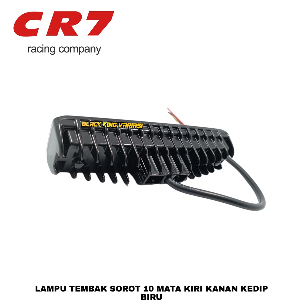 Lampu Tembak Sorot 6 Mata LED Bar Cree 6 Titik Flash CR7