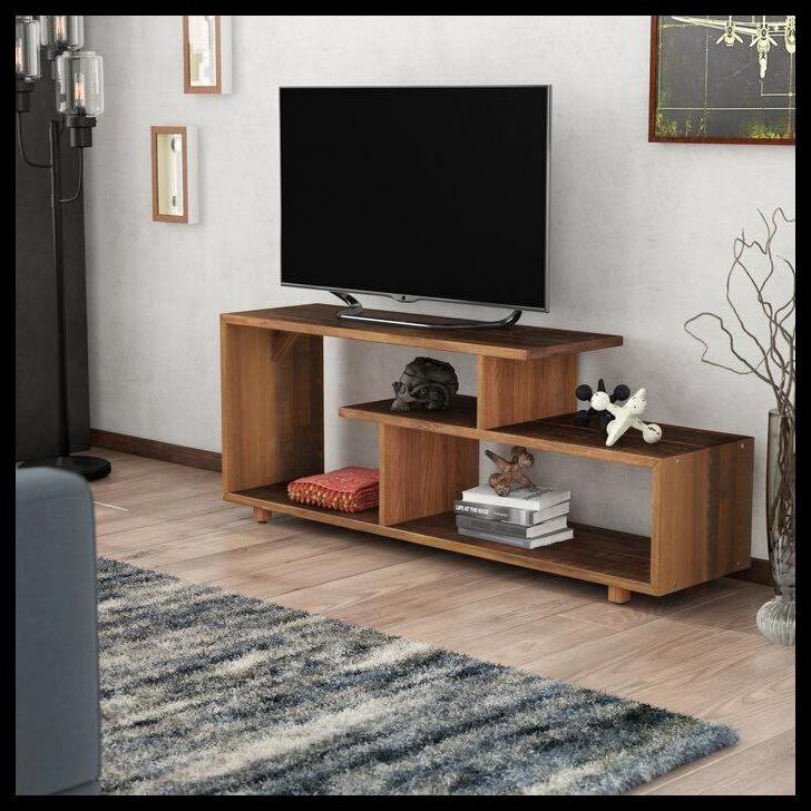 Rak Tv Kayu Minimalis Meja Tv Kayu Solid Susun Buffet Modern Murah