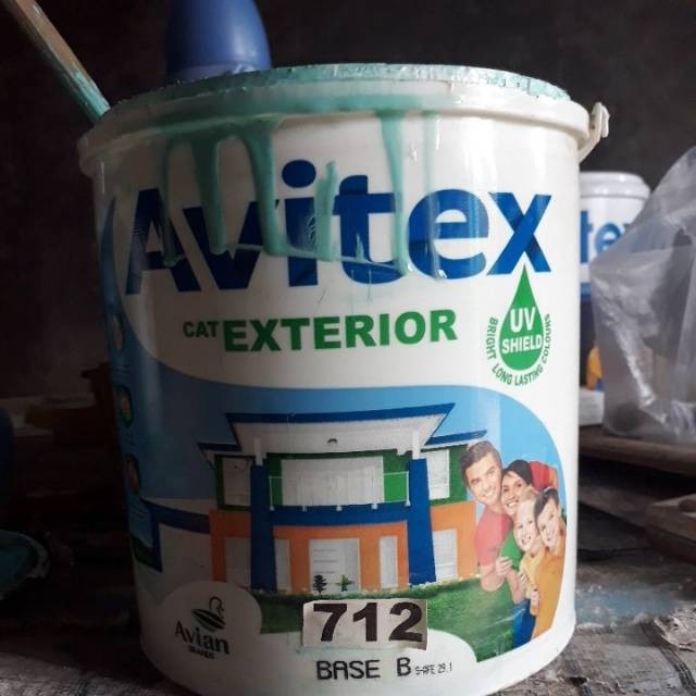 Cat Tembok Interior Avitex 5kg Galon 5 Kg Tembok Interior Plafon Dinding Avian Paint