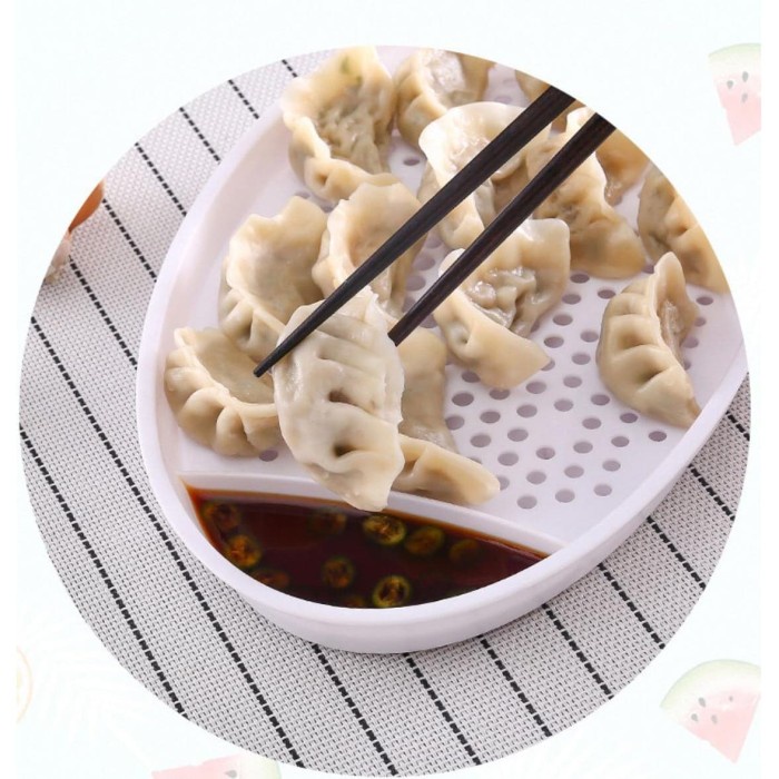 Dumpling Plate / Pring Kuotie / Piring Pangsit