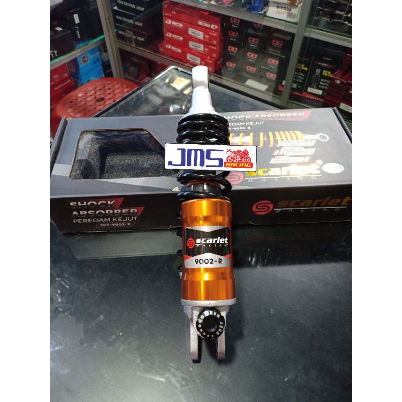 shock shockbreaker scarlet tabung bawah klik rebord fungsi ukuran 305/325 mio beat vario 110 xeon mio soul gt scoopy lexi freego soul gt124 miom3 mioj beat karbu