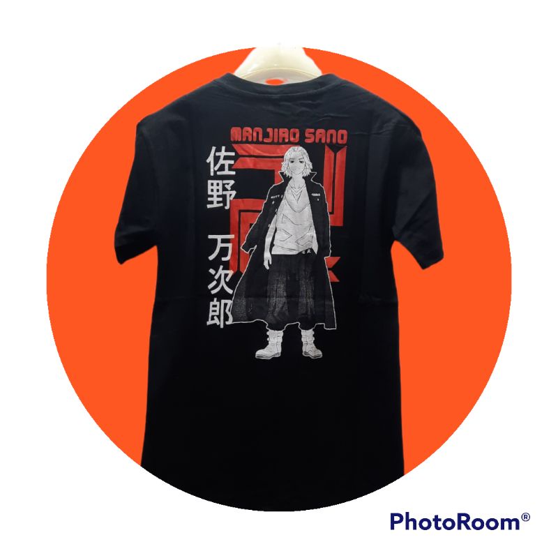Jual Kaos Anak Laki-Laki Gambar Anime Jepang Tokyo Revengers Usia:9,10