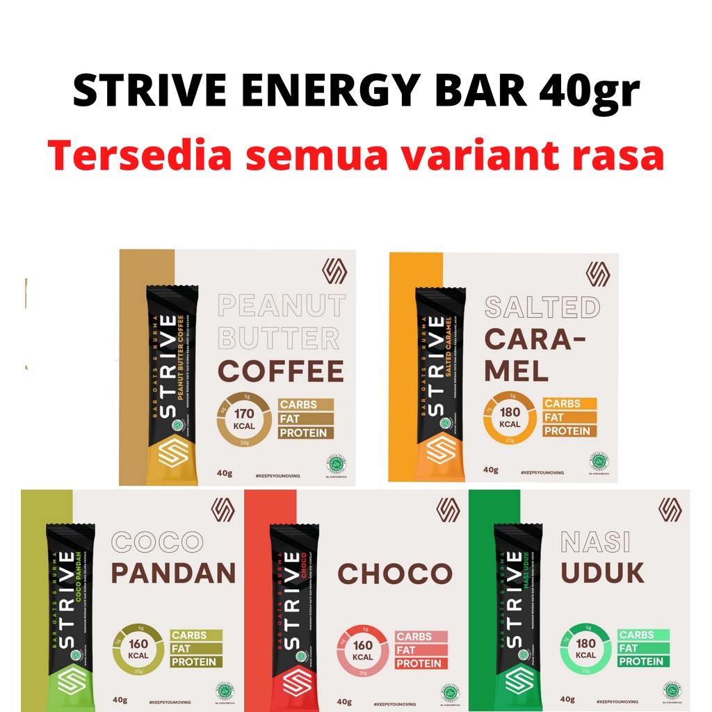 STRIVE ENERGY BAR 40g