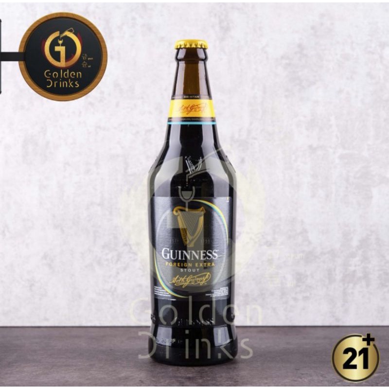 Guinness Foreign Extra Stout Beer Bir Pint 620ml